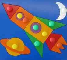 Aplicații pentru copii: rachete din figuri geometrice