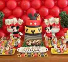 Ziua de naștere în stilul lui Mickey Mouse: idei de design și fotografii