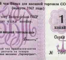 Banii URSS. Bancnotele URSS