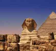 Statuia diorit a faraonului. Khafre (Chephren) - cel de-al patrulea conducător al Egiptului