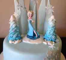 Pentru cei cărora le place Elsa: un tort pentru o vacanță