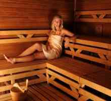 "Home" sauna finlandeză în apartament