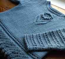Pulovere pentru fete, ace de tricotat: idei pentru inspirație