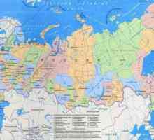 Locația fizică și geografică a Rusiei: caracteristici, hartă și caracteristici