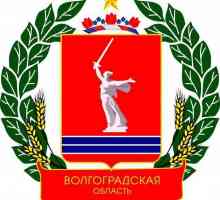 Steagul și steaua regiunii Volgograd. Pantofi de arme din regiunea Volgograd