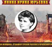 Eroul Rusiei Irina Yanina: un mod de viață, o descriere a eroismului