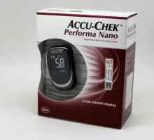 Glucometers "Accu-Chek Performa Nano": instrucțiuni, recenzii