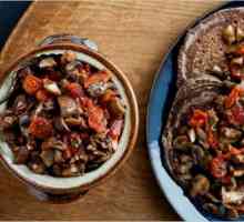 Caviar de ciuperci cu roșii pentru iarnă: rețetă pentru gustări de gătit
