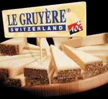 Gruyere - brânză, care este mândria Elveției