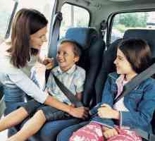 Modificări ale legii privind transportul copiilor în mașină