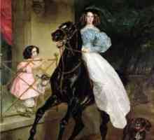 K. Bryullov, "Horseman" - o capodoperă a picturii rusești din epoca romantică