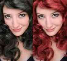 Cum de a schimba culoarea părului în Photoshop de la întuneric la lumină