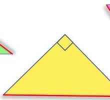 Cum să găsiți zona unui triunghi dreptunghiular într-un mod neobișnuit