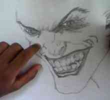 Cum de a desena un Joker cu un simplu creion?