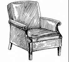 Cum de a desena un scaun în pași?