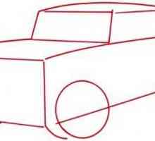 Cum de a desena o mașină cu un creion - o clasă de master