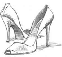 Cum de a desena un pantof model clasic cu tocuri? Este foarte simplu! Încearcă!