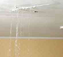 Cum să evacuați independent apa de la un tavan întins