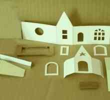 Cum de a face o casă din hârtie pentru joc sau de decorațiuni interioare