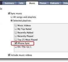 Cum se sincronizează muzica în iTunes