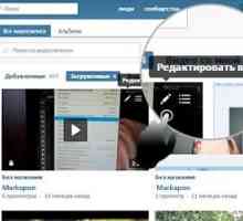 Cum `Vkontakte` ascunde videoclipul: instrucțiuni