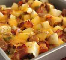 Cât de delicios este să coaceți cartofii într-un cuptor cu pui