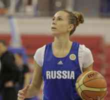 Căpitanul echipei naționale ruse Belyakova Evgeniya - jucător de baschet, continuând cariera în WNBA