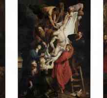 Rubens Pictura "Îndepărtarea de la cruce" - ascetismul religios