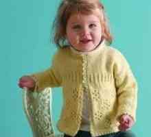 Tricotat pulover pentru fete: mare casual uzura