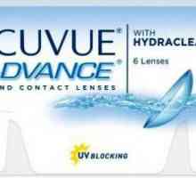 Lentile de contact Acuvue Advance cu hidraclear: comentarii și caracteristici