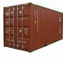 Container: dimensiuni și caracteristici. Dimensiunile interioare ale containerului