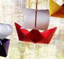 Origami navă: diferite moduri de a face