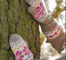 Mănuși frumoase cu ace de tricotat (jacquard): modele pentru diferite dimensiuni