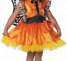 Costum frumos `Butterfly` pentru copil