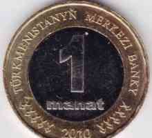 Manat este moneda națională a Turkmenistanului