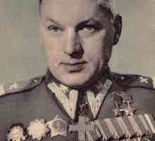 Mareșalul Rokossovsky: scurtă biografie și fotografii