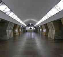 Metro `Sukharevskaya` - o intersecție importantă de trafic a unui oraș mare