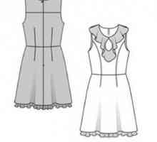 Simularea hainelor: baza modelului de rochie
