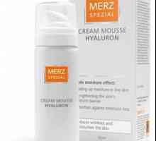 Mousse-cream `Merz` cu acid hialuronic: comentarii