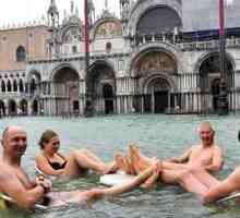 Inundații în Veneția. Elementul nu eliberează orașul