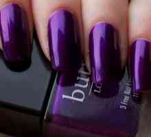 Cuie violet: caracteristici de design, manichiura interesanta si recomandari