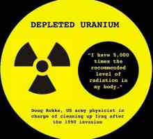 Uraniu sărăcit: descriere, caracteristici și aplicare