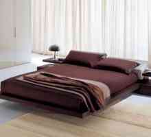 Efectuarea unui pat în stil minimalist: cât de corect să-l subliniezi?