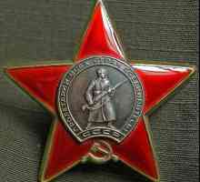 Ordinul stelei roșii ca simbol al curajului și neînfricatului soldaților Armatei Roșii