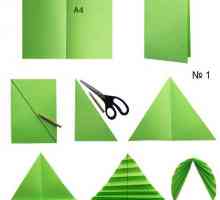 Toamna frunze din hârtie: face origami cu copii