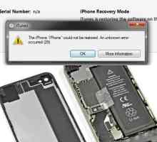 Eroare 29 atunci când restaurați iPhone 4S: cum să remediați