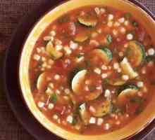 Supă de legume cu mădulare de legume: o rețetă cu o fotografie
