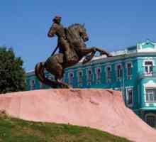 Monument în Ryazan Evpatiy Kolovrat: fotografie, descriere, unde este?