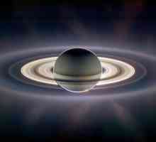 Planeta cu inele - uimitor Saturn