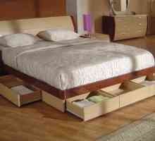 Care sunt criteriile pentru alegerea unui pat cu sertare?
